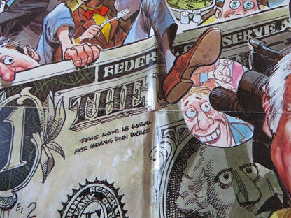 MONEY TALKS FOLDED US ONE SHEET POSTER ALLEN FUNT 1972 Movie posters