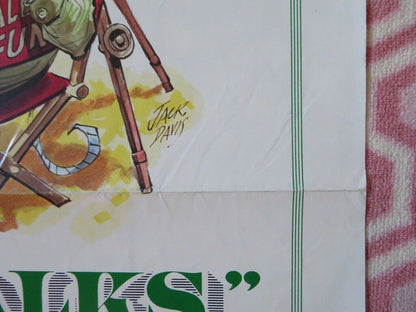 MONEY TALKS FOLDED US ONE SHEET POSTER ALLEN FUNT 1972 Movie posters