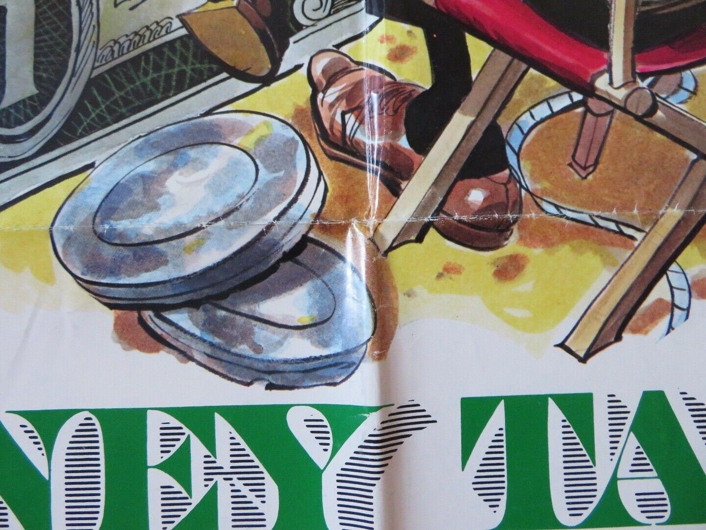 MONEY TALKS FOLDED US ONE SHEET POSTER ALLEN FUNT 1972 Movie posters