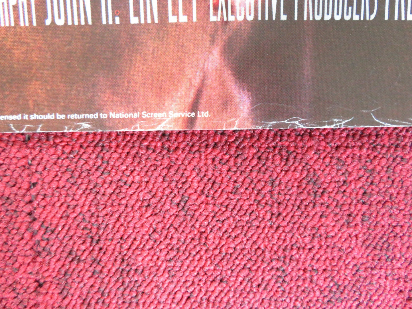 MONEY TRAIN UK QUAD (30"x 40") ROLLED POSTER WESLEY SNIPES WOODY HARRELSON 1995 Rendezvous Cinema Movie posters