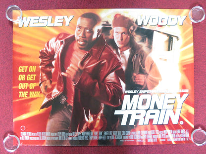 MONEY TRAIN UK QUAD (30"x 40") ROLLED POSTER WESLEY SNIPES WOODY HARRELSON 1995 Rendezvous Cinema Movie posters