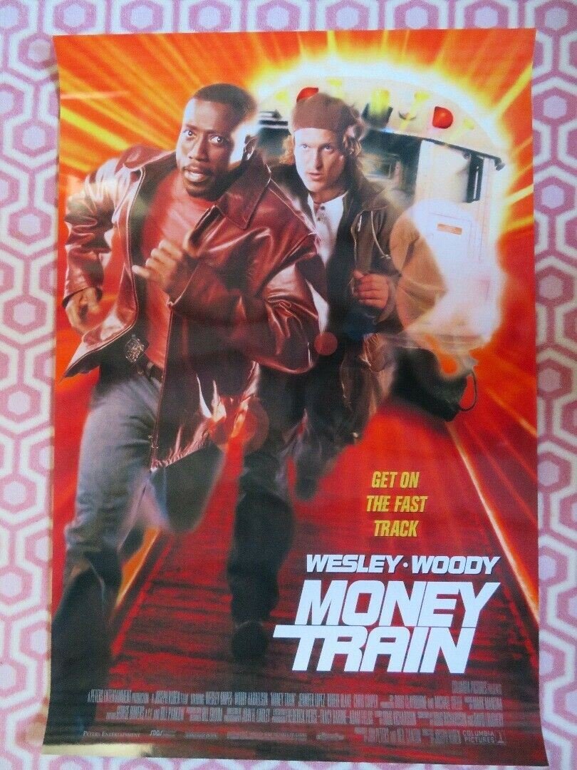 MONEY TRAIN US ONE SHEET ROLLED POSTER WESLEY WOODY 1995 Movie posters