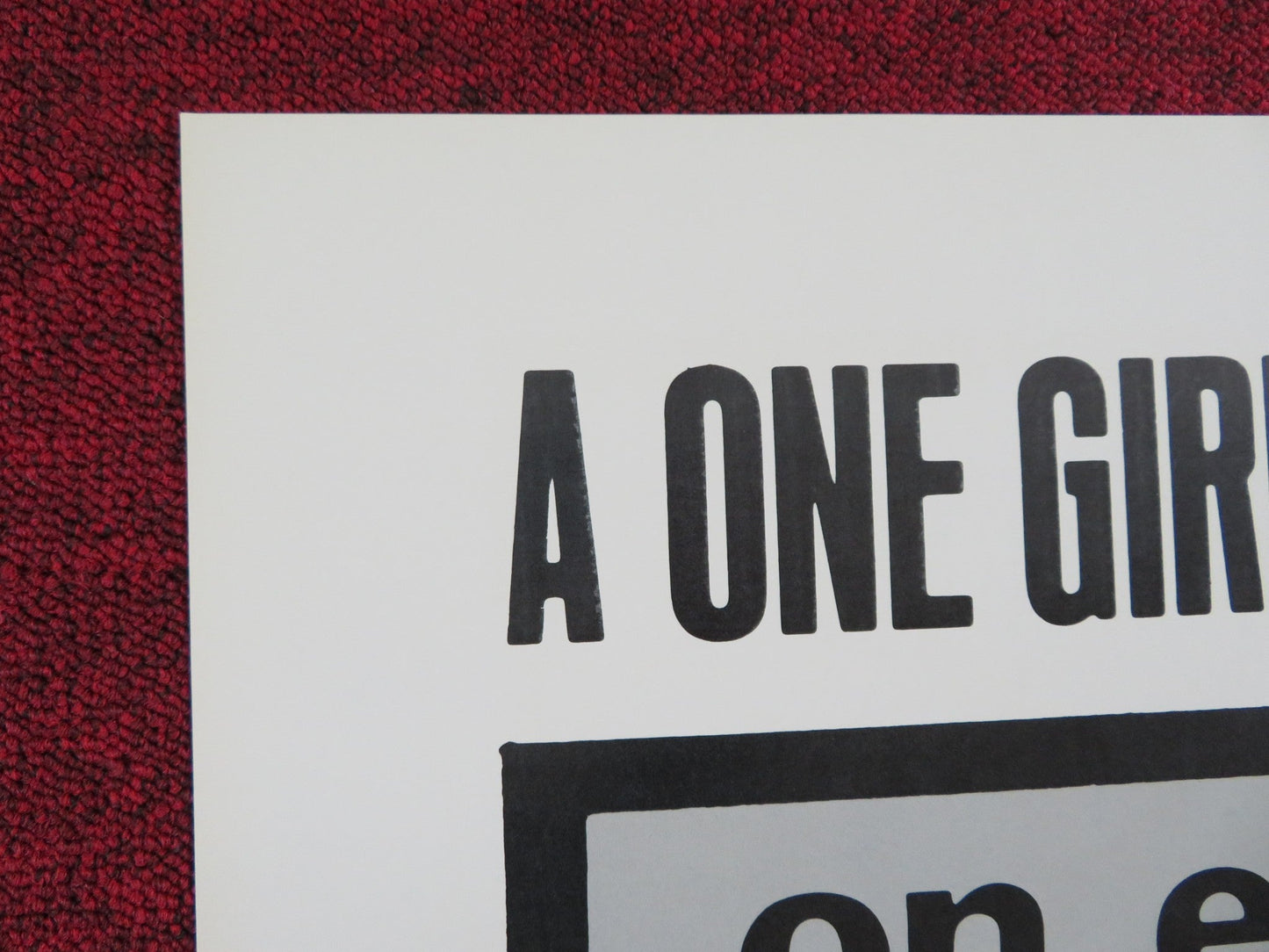 MONIQUE US TRI FOLDED ONE SHEET ROLLED POSTER DAVID SUMNER JOAN ALCORN 1970 Rendezvous Cinema Movie posters