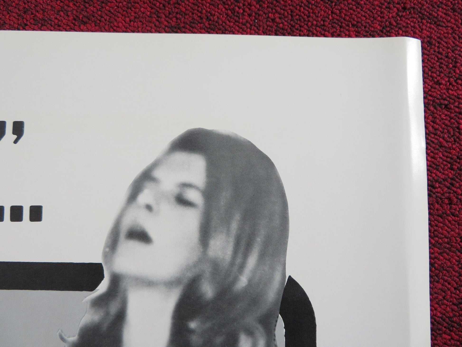 MONIQUE US TRI FOLDED ONE SHEET ROLLED POSTER DAVID SUMNER JOAN ALCORN 1970 Rendezvous Cinema Movie posters