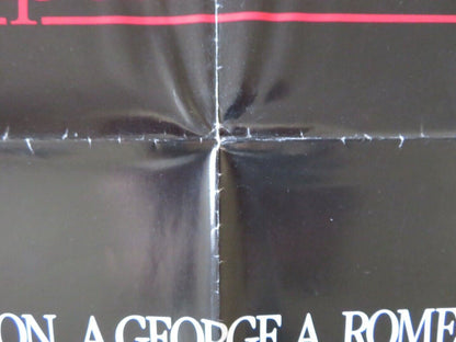 MONKEY SHINES FOLDED US ONE SHEET POSTER GEORGE A. ROMERO 1988 Movie posters