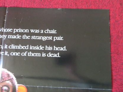 MONKEY SHINES FOLDED US ONE SHEET POSTER GEORGE A. ROMERO 1988 Movie posters