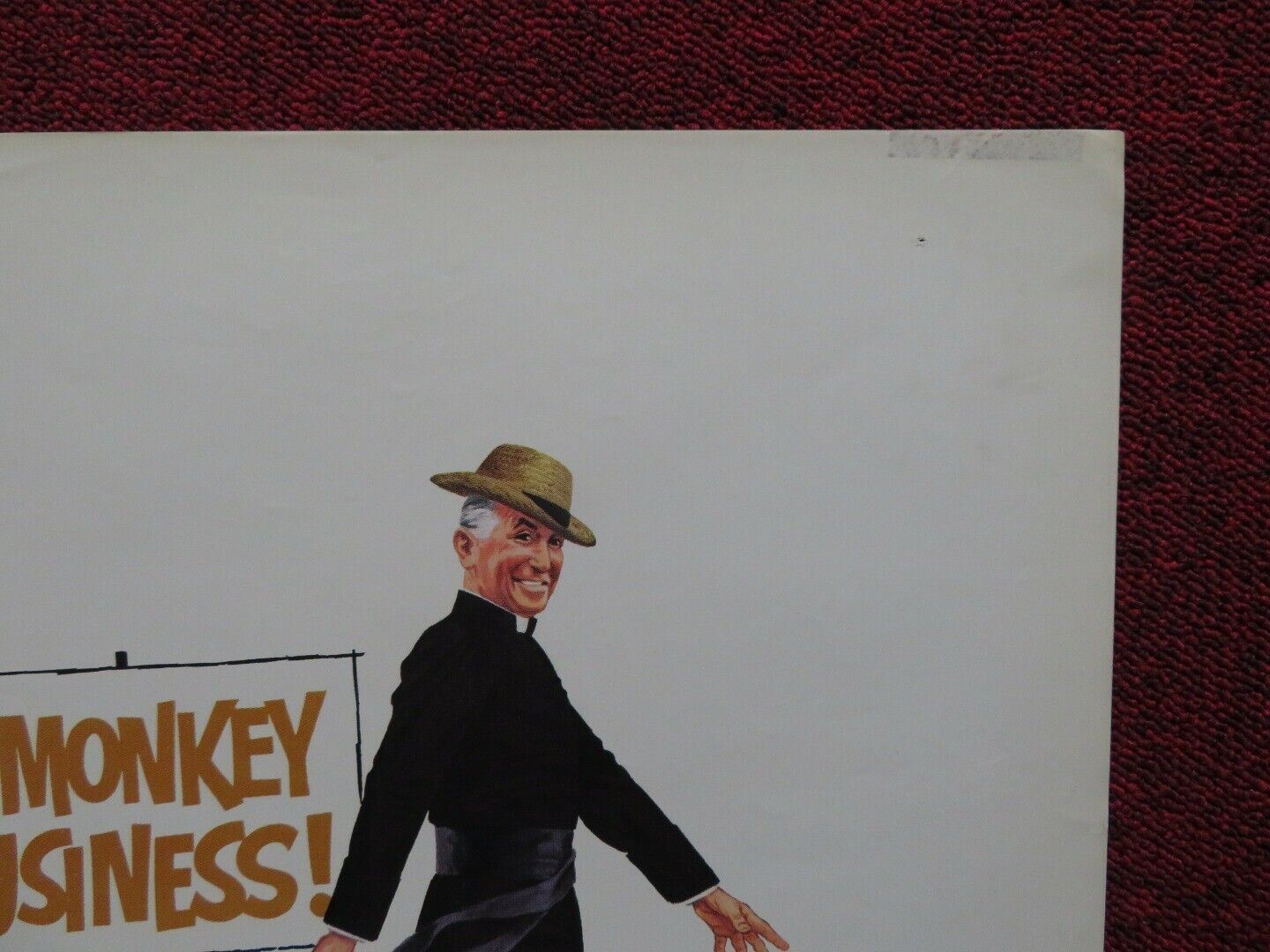 MONKEYS GO HOME! US ONE SHEET POSTER DISNEY DEAN JONES MAURICE CHEVALIER 1966 - Rendezvous Cinema