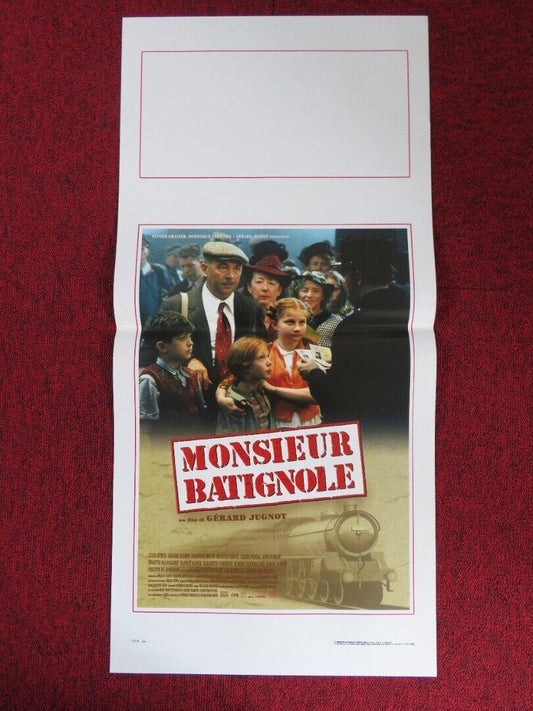 MONSIEUR BATIGNOLE ITALIAN LOCANDINA (27.5"x13") POSTER GERARD JUGNOT 2002 Movie posters