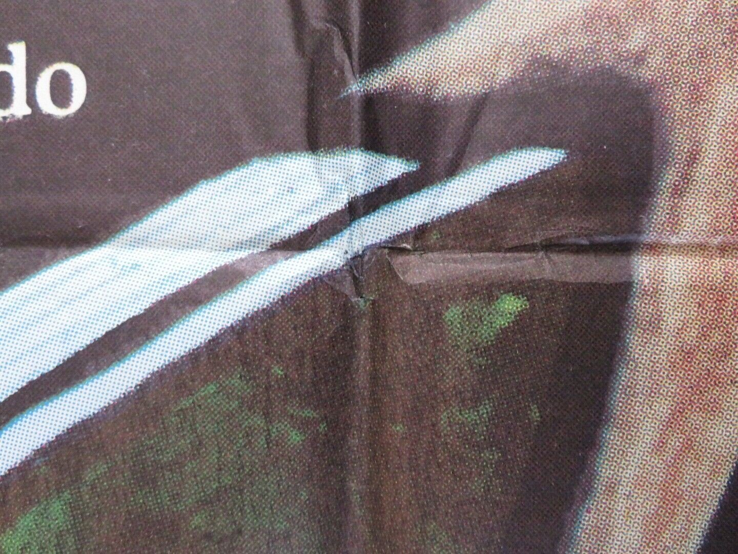 MONSIGNOR ARGENTINA FOLDED ONE SHEET POSTER CHRISTOPHER REEVE 1982 - Rendezvous Cinema