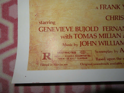 MONSIGNOR US VIDEO POSTER ROLLED ON CARD CHRISTOPHER REEVE 1982 Movie posters