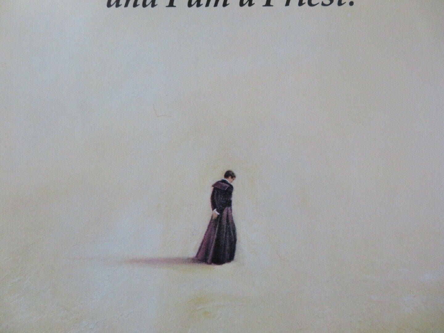 MONSIGNOR US VIDEO POSTER ROLLED ON CARD CHRISTOPHER REEVE 1982 Movie posters
