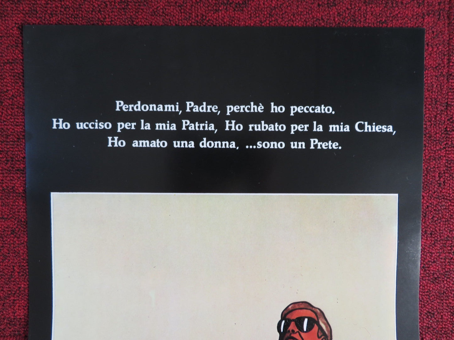 MONSIGNORE ITALIAN LOCANDINA POSTER CHRISTOPHER REEVE GENEVIEVE BUJOLD 1983 Rendezvous Cinema Movie posters