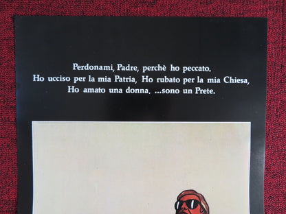 MONSIGNORE ITALIAN LOCANDINA POSTER CHRISTOPHER REEVE GENEVIEVE BUJOLD 1983 Rendezvous Cinema Movie posters