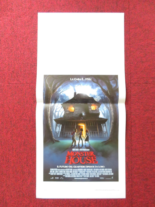 MONSTER HOUSE ITALIAN LOCANDINA POSTER STEVE BUSCEMI JASON LEE 2006 Rendezvous Cinema Movie posters
