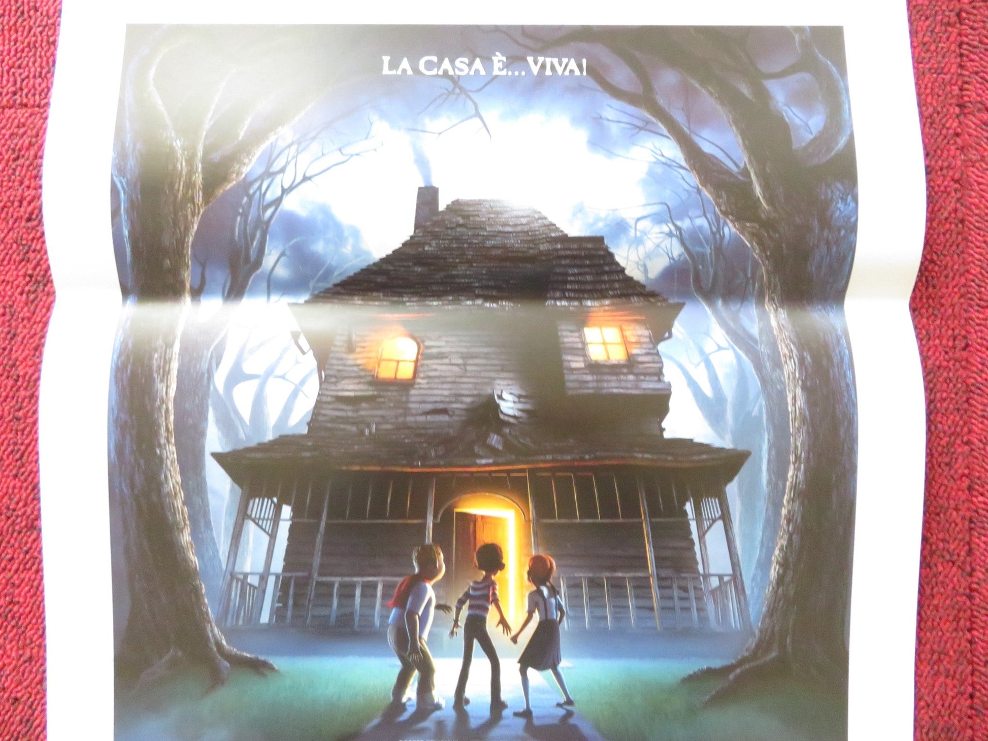 MONSTER HOUSE ITALIAN LOCANDINA POSTER STEVE BUSCEMI JASON LEE 2006 Rendezvous Cinema Movie posters