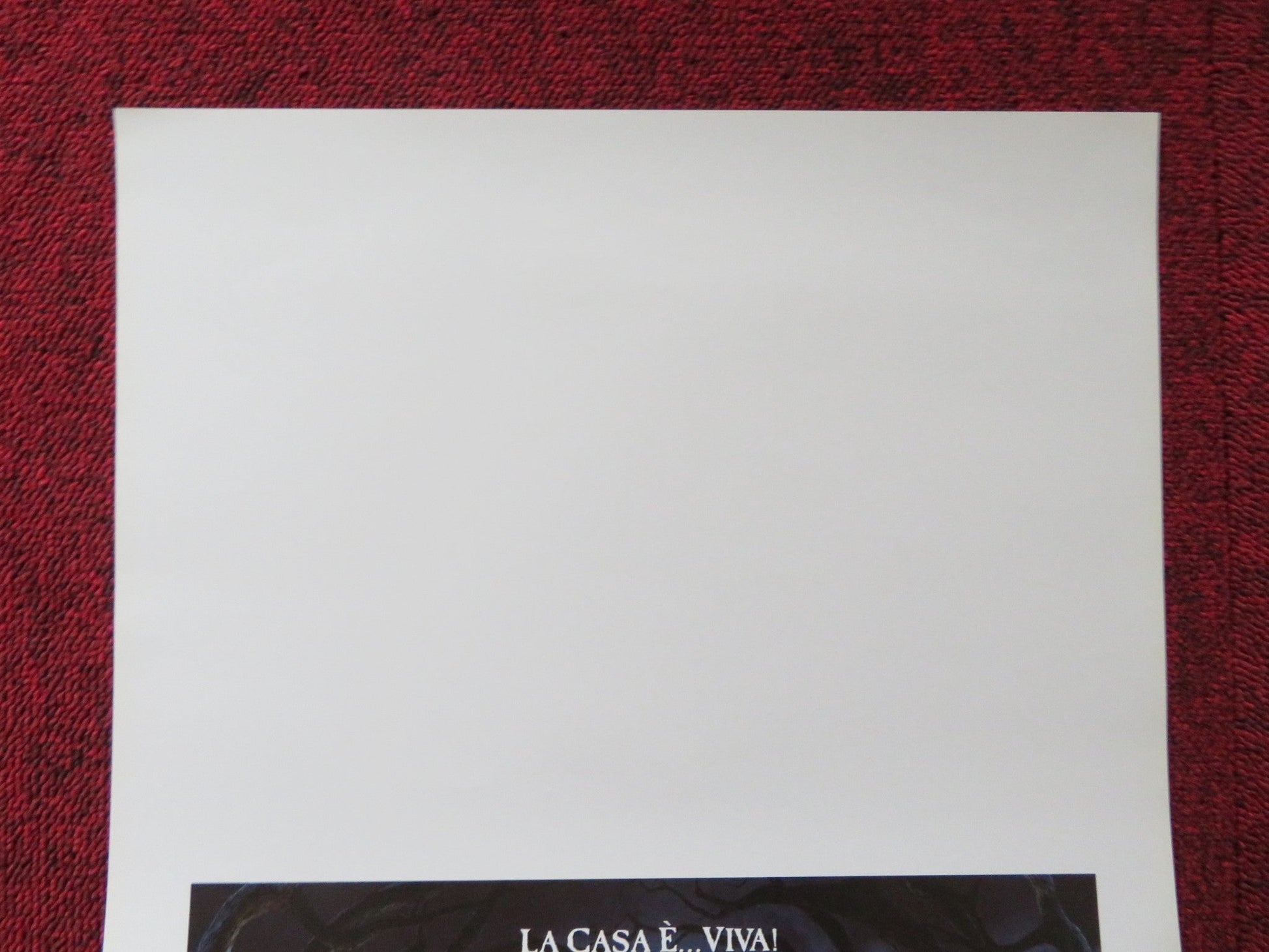 MONSTER HOUSE ITALIAN LOCANDINA POSTER STEVE BUSCEMI JASON LEE 2006 Rendezvous Cinema Movie posters