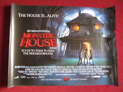 MONSTER HOUSE UK QUAD (30"x 40") ROLLED POSTER SPIELBERG STEVE BUSCEMI 2006 Rendezvous Cinema Movie posters