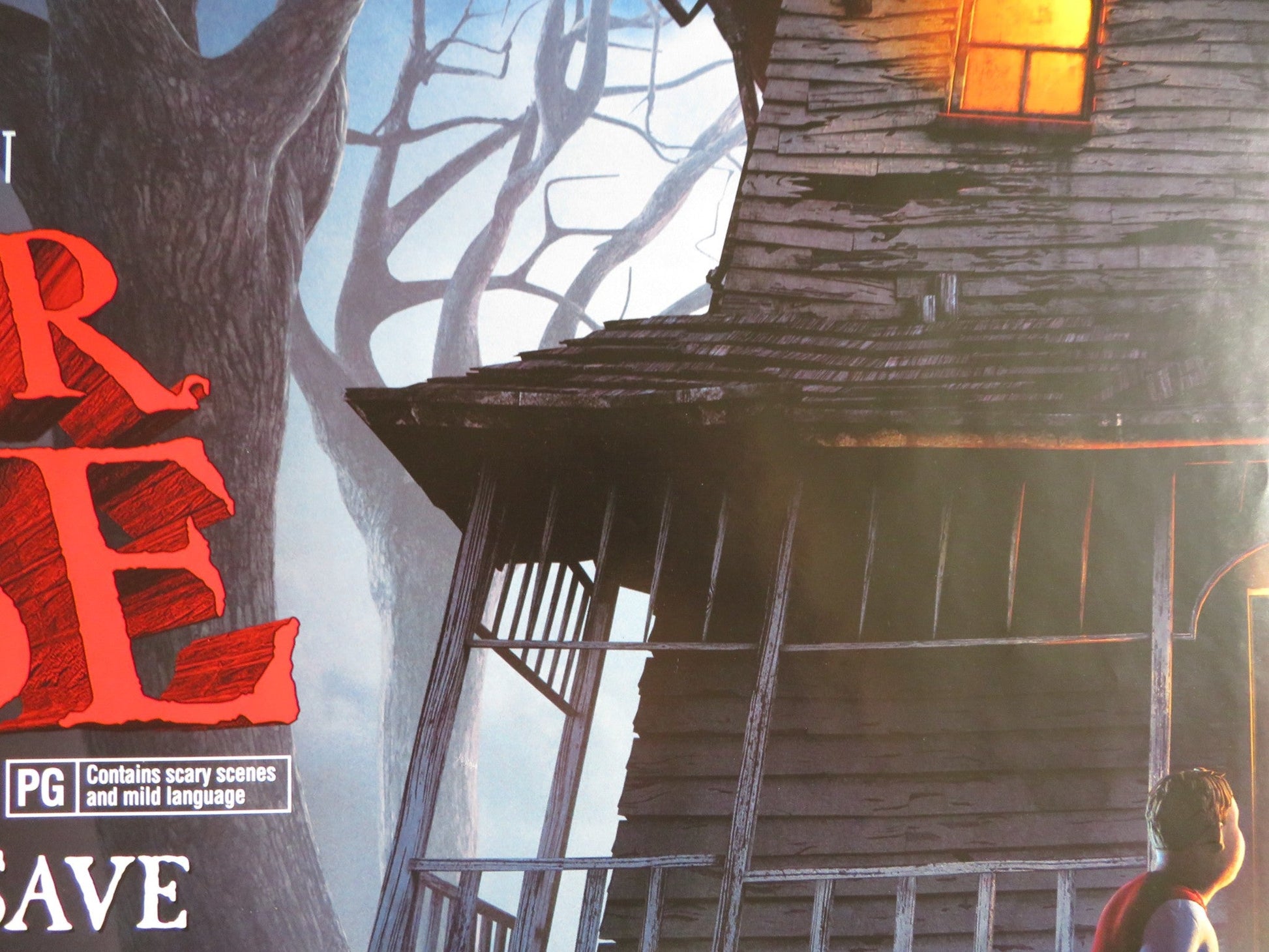 MONSTER HOUSE UK QUAD (30"x 40") ROLLED POSTER SPIELBERG STEVE BUSCEMI 2006 Rendezvous Cinema Movie posters