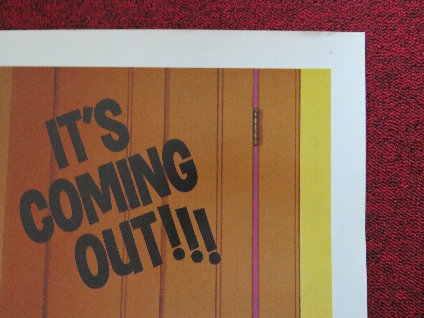 MONSTER IN THE CLOSET FOLDED US ONE SHEET POSTER DONALD GRANT DENISE DUBARRY '86 - Rendezvous Cinema