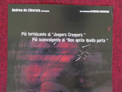 MONSTER MAN ITALIAN LOCANDINA (26.5"x12.5") POSTER ERIC JUNGMANN JUSTIN URICH - Rendezvous Cinema