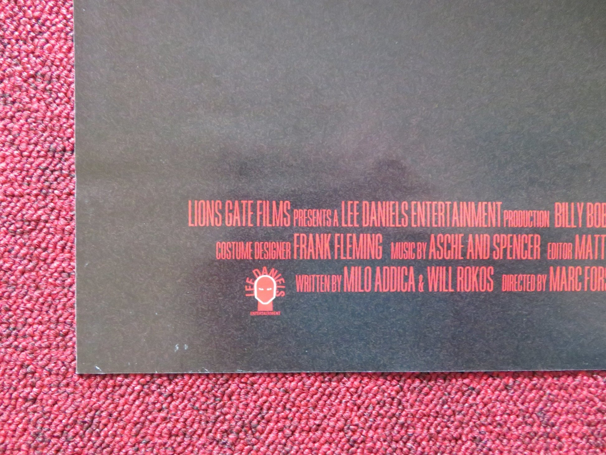 MONSTER'S BALL FILM POSTER HEATH LEDGER HALLIE BERRY 2001 Rendezvous Cinema Movie posters