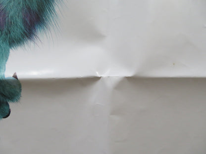 MONSTERS, INC. UK QUAD POSTER FOLDED DISNEY PIXAR JOHN GOODMAN B. CRYSTAL 2001 Rendezvous Cinema Movie posters