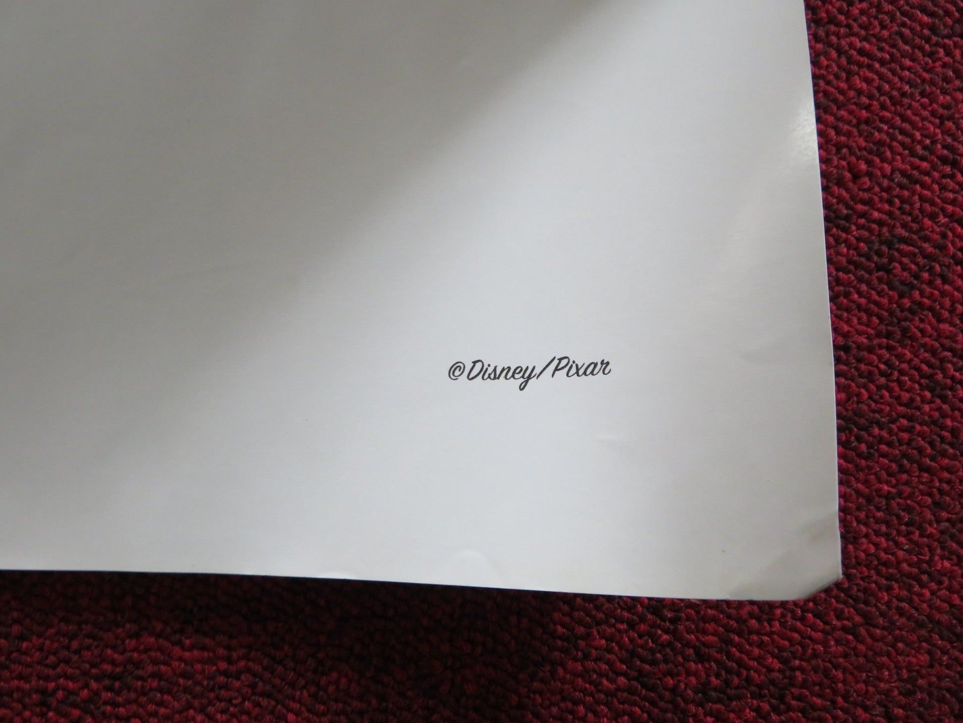 MONSTERS, INC. UK QUAD POSTER FOLDED DISNEY PIXAR JOHN GOODMAN B. CRYSTAL 2001 Rendezvous Cinema Movie posters