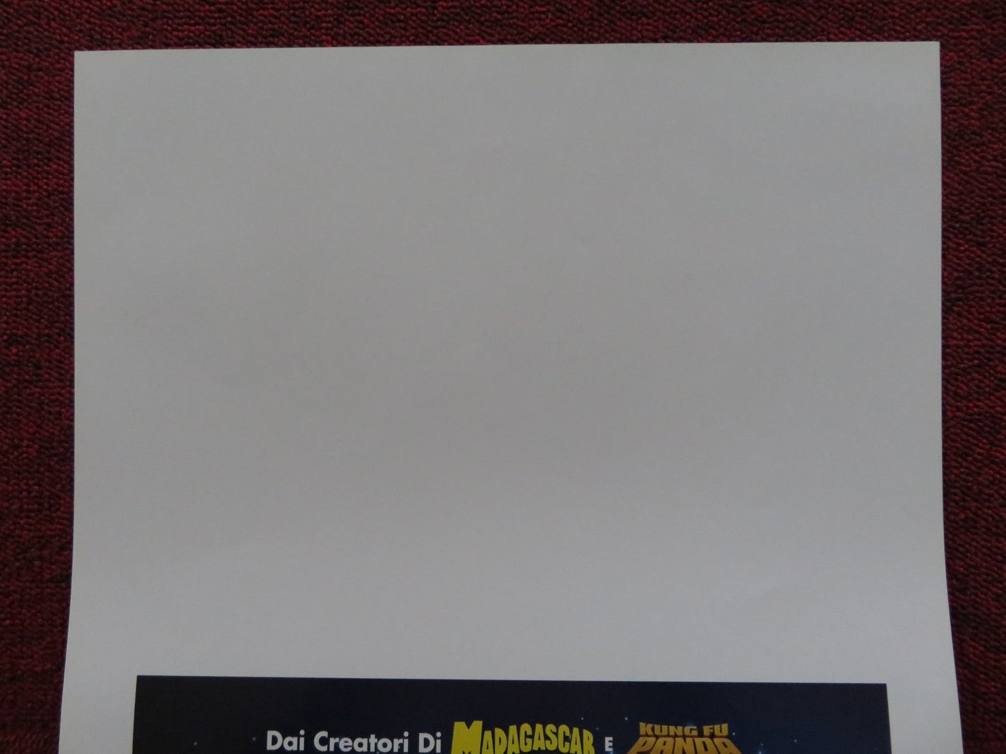 MONSTERS VS ALIENS ITALIAN LOCANDINA POSTER REESE WITHERSPOON SETH ROGEN 2009 Rendezvous Cinema Movie posters