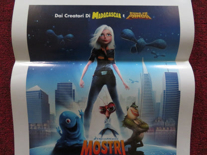 MONSTERS VS ALIENS ITALIAN LOCANDINA POSTER REESE WITHERSPOON SETH ROGEN 2009 Rendezvous Cinema Movie posters
