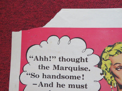 MONTE CARLO STORY FOLDED US ONE SHEET POSTER MARLENE DIETRICH 1957 Movie posters