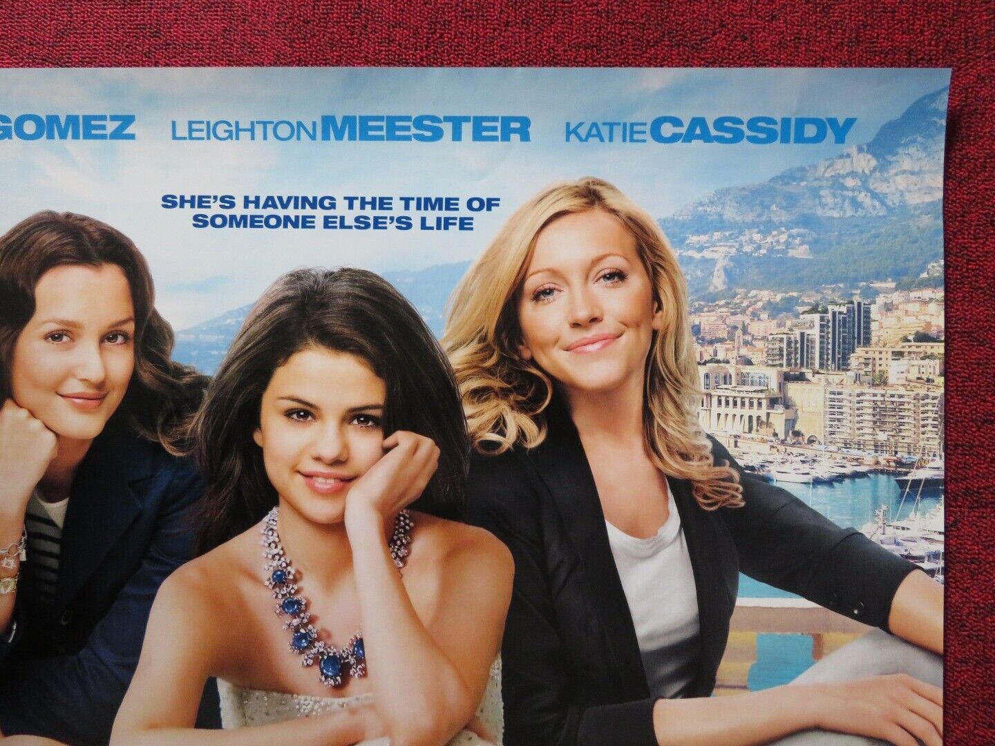 MONTE CARLO VERSION A US ONE SHEET ROLLED POSTER SELENDA GOMEZ KATE CASSIDY 2011 - Rendezvous Cinema