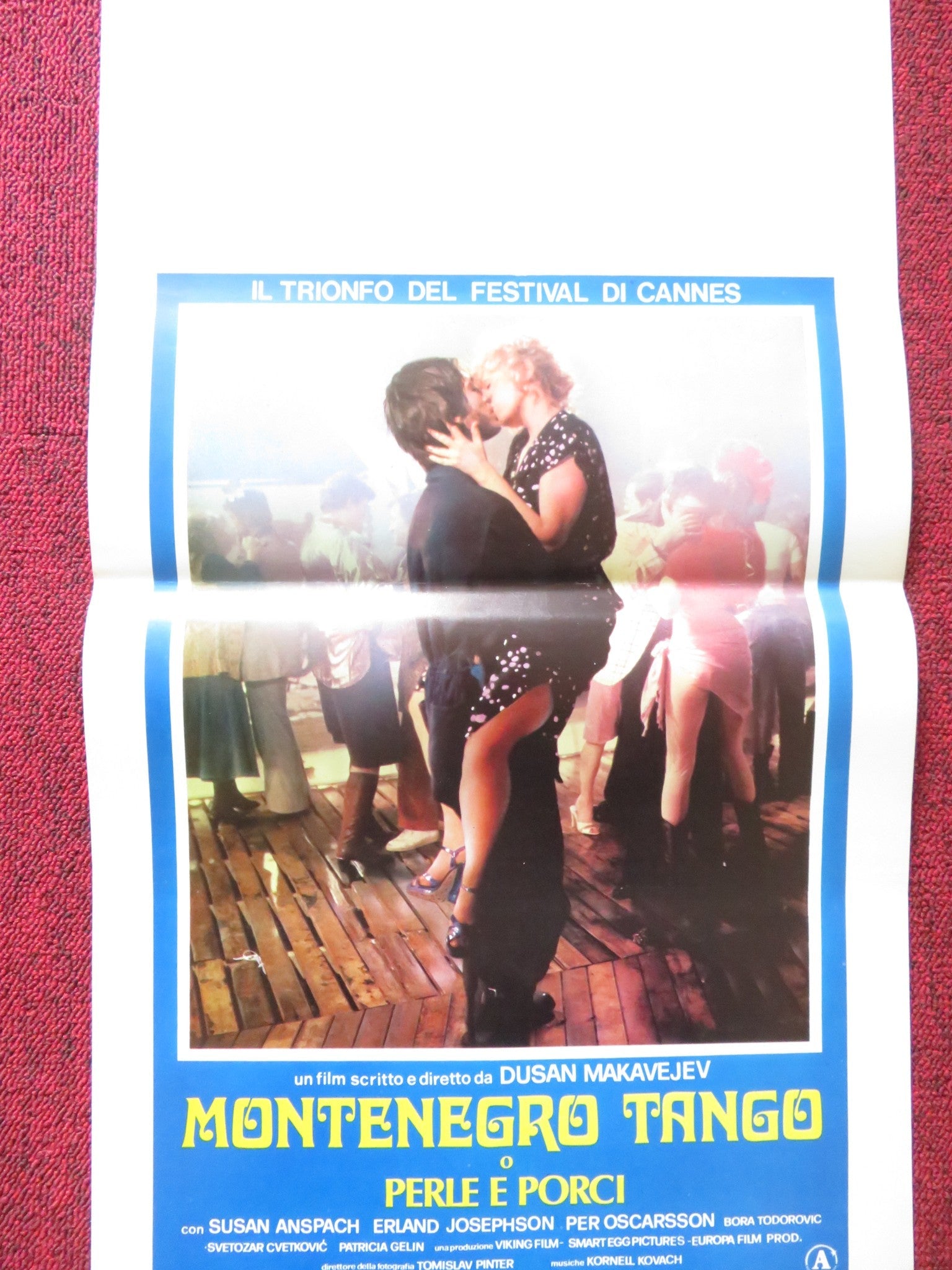 MONTENEGRO TANGO ITALIAN LOCANDINA POSTER SUSAN ANSPACH ERLAND 1981 Rendezvous Cinema Movie posters