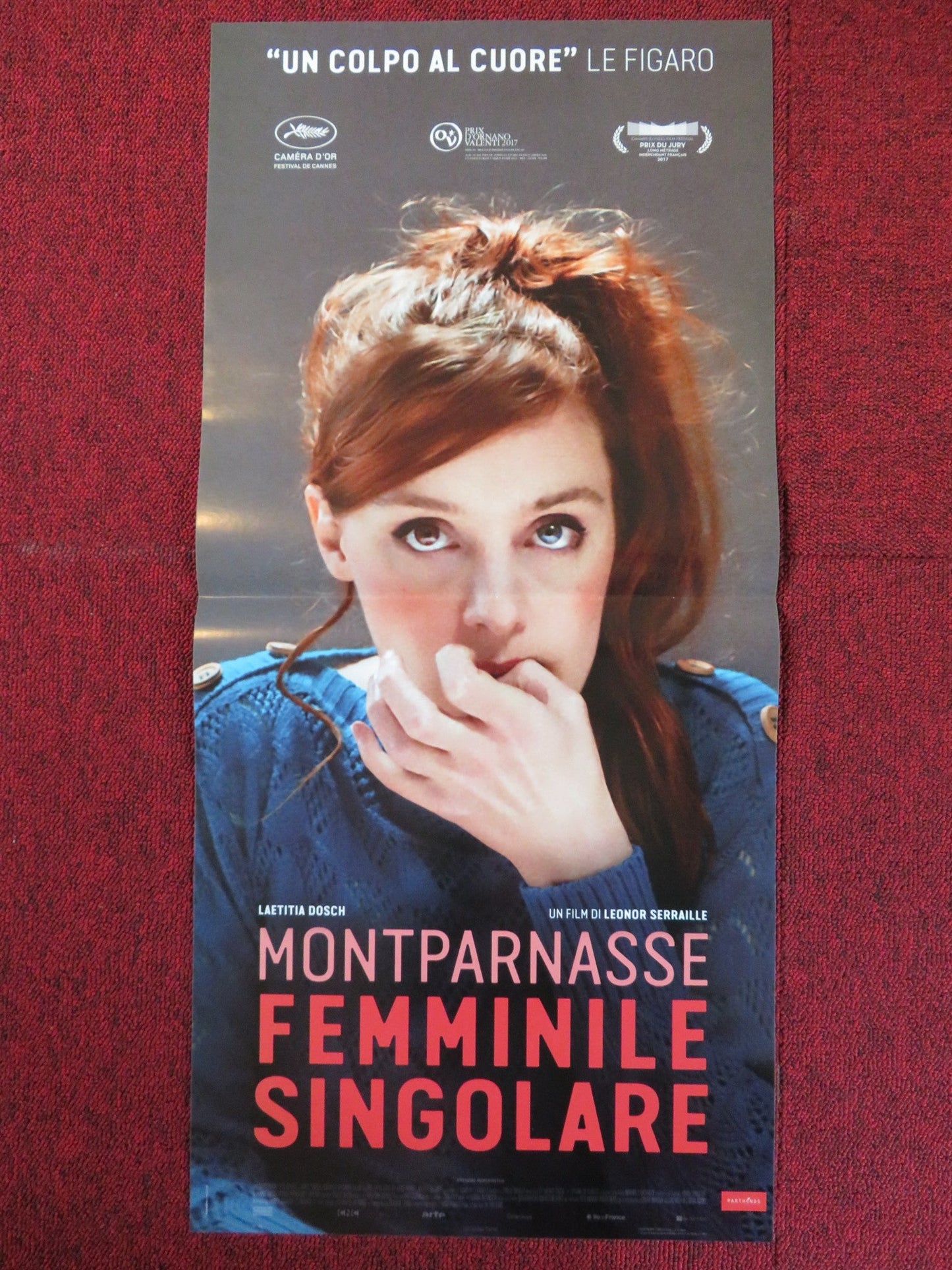 MONTPARNASSE - FEMMINILE SINGOOLARE ITALIAN LOCANDINA POSTER LAETITIA DOSCH 2017 Rendezvous Cinema Movie posters