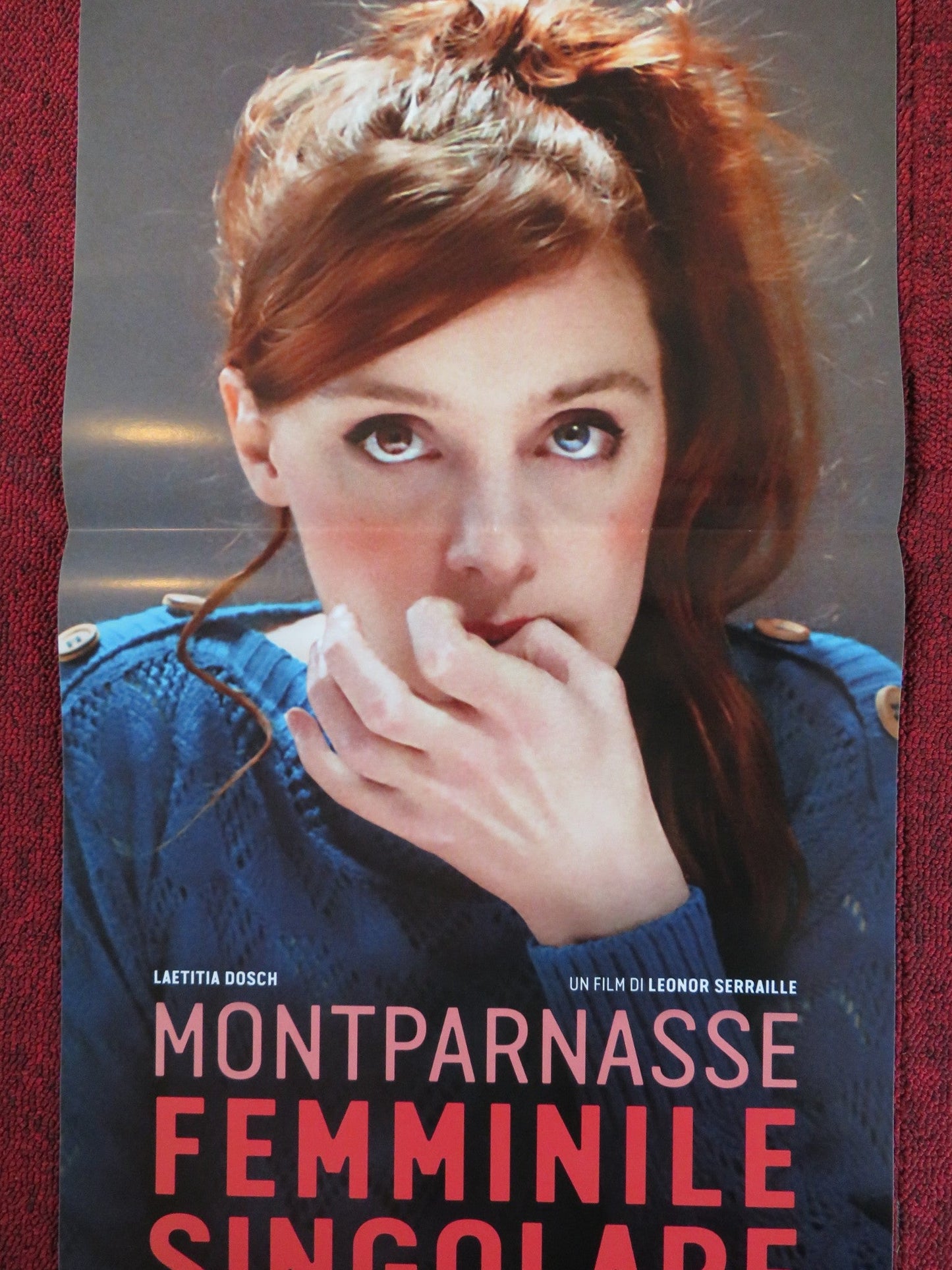 MONTPARNASSE - FEMMINILE SINGOOLARE ITALIAN LOCANDINA POSTER LAETITIA DOSCH 2017 Rendezvous Cinema Movie posters