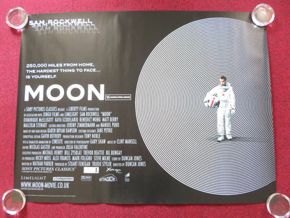 MOON UK QUAD (30"x 40") ROLLED POSTER SAM ROCKWELL KEVIN SPACEY 2009 Rendezvous Cinema Movie posters