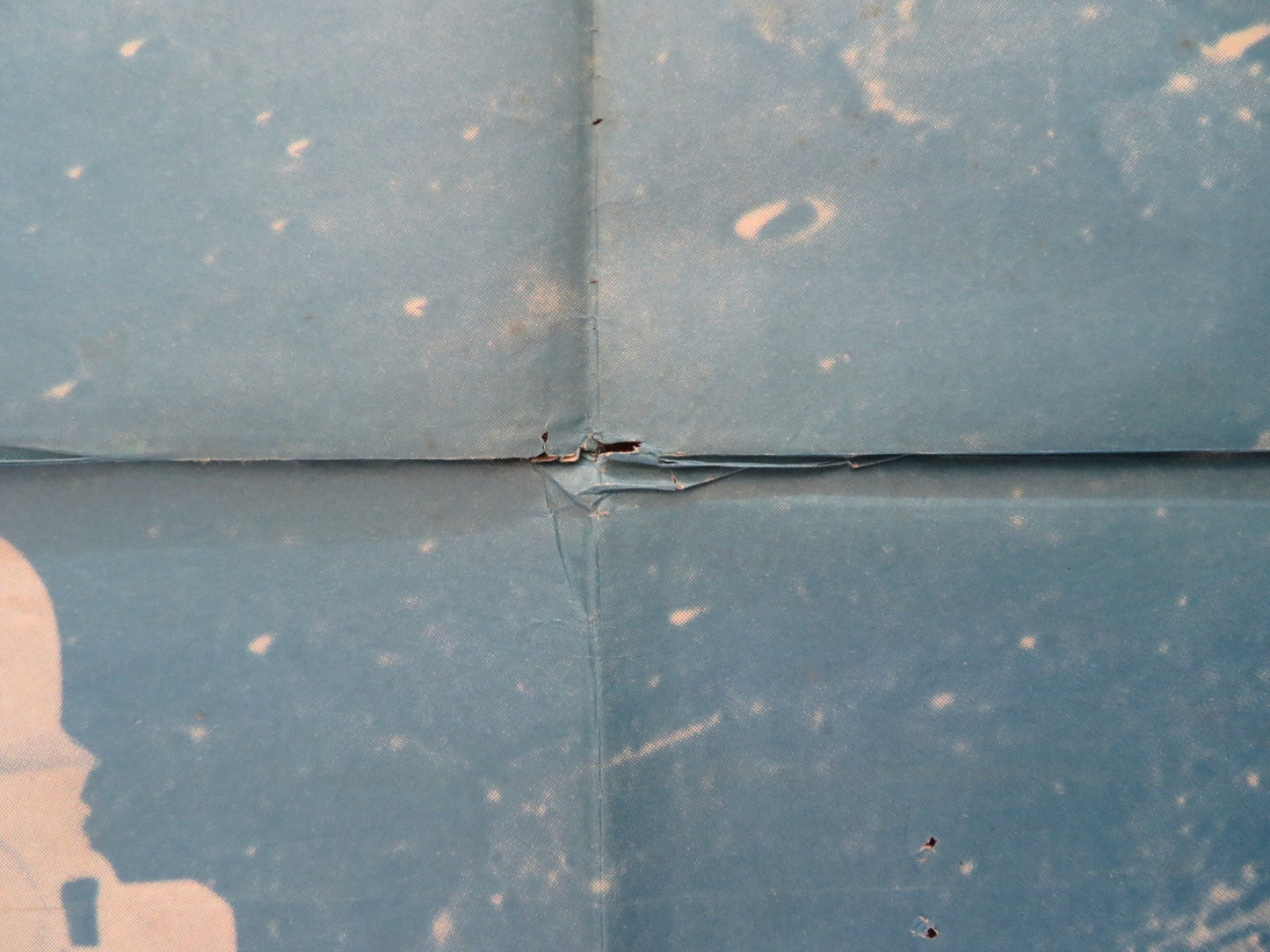 MOON ZERO TWO FOLDED SPANISH POSTER JAMES OLSON CATHERINE SCHELL 1969 Rendezvous Cinema Movie posters