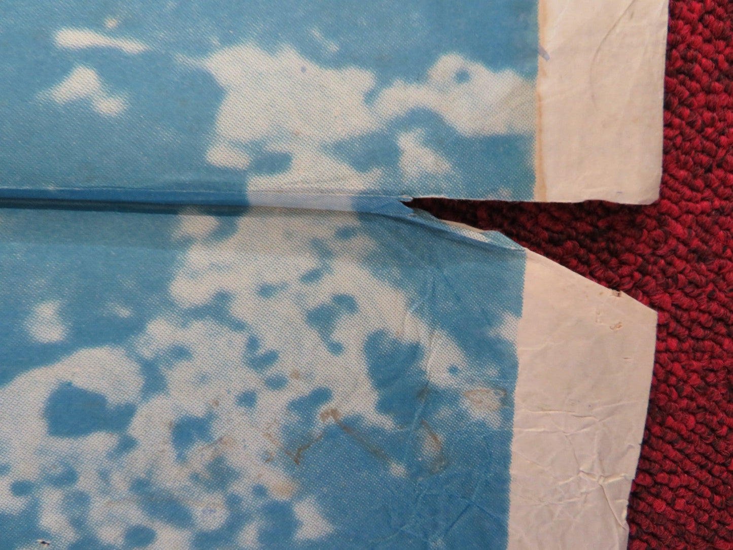 MOON ZERO TWO FOLDED SPANISH POSTER JAMES OLSON CATHERINE SCHELL 1969 Rendezvous Cinema Movie posters