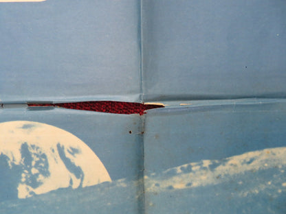 MOON ZERO TWO FOLDED SPANISH POSTER JAMES OLSON CATHERINE SCHELL 1969 Rendezvous Cinema Movie posters