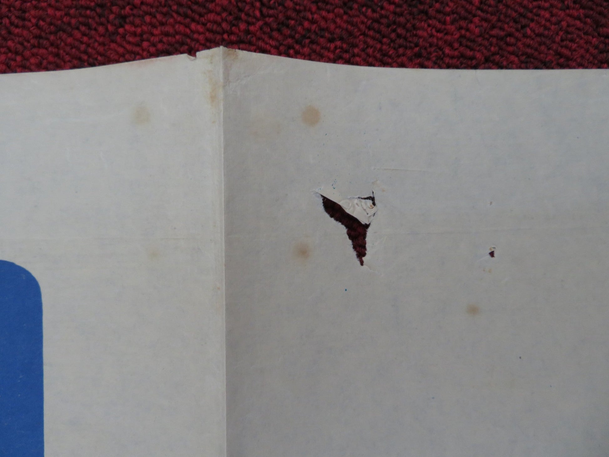 MOON ZERO TWO FOLDED SPANISH POSTER JAMES OLSON CATHERINE SCHELL 1969 Rendezvous Cinema Movie posters