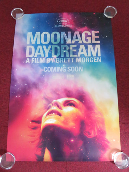 MOONAGE DAYDREAM - A US ONE SHEET ROLLED POSTER DAVID BOWIE MICK RONSON 2022 Rendezvous Cinema Movie posters