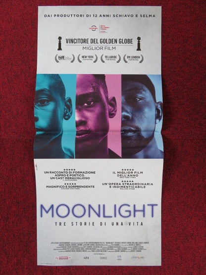MOONLIGHT ITALIAN LOCANDINA (26.5"x12.5") POSTER MAHERSHALA ALI SHARIFF EARP '16 - Rendezvous Cinema