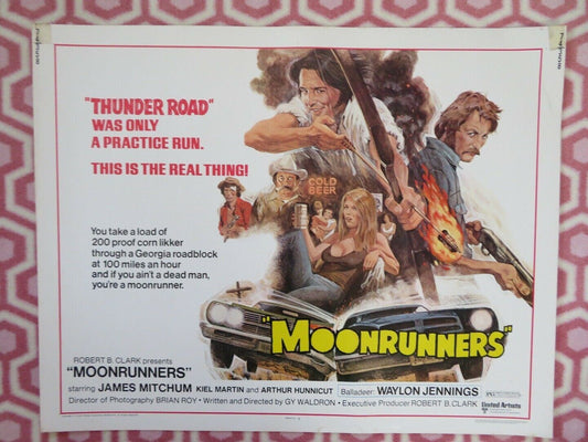 MOONRUNNERS US HALF SHEET (22"x 28") POSTER JAMES MITCHUM KIEL MARTIN 1975 - Rendezvous Cinema