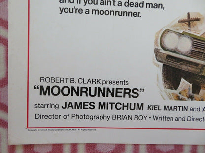 MOONRUNNERS US HALF SHEET (22"x 28") POSTER JAMES MITCHUM KIEL MARTIN 1975 - Rendezvous Cinema
