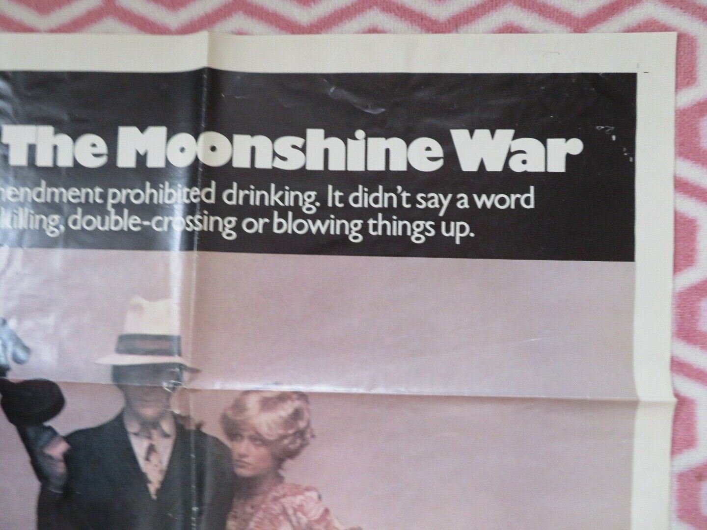 MOONSHINE WAR US ONE SHEET POSTER PATRICK MCGOOHAN RICHARD WIDMARK 1970 Movie posters