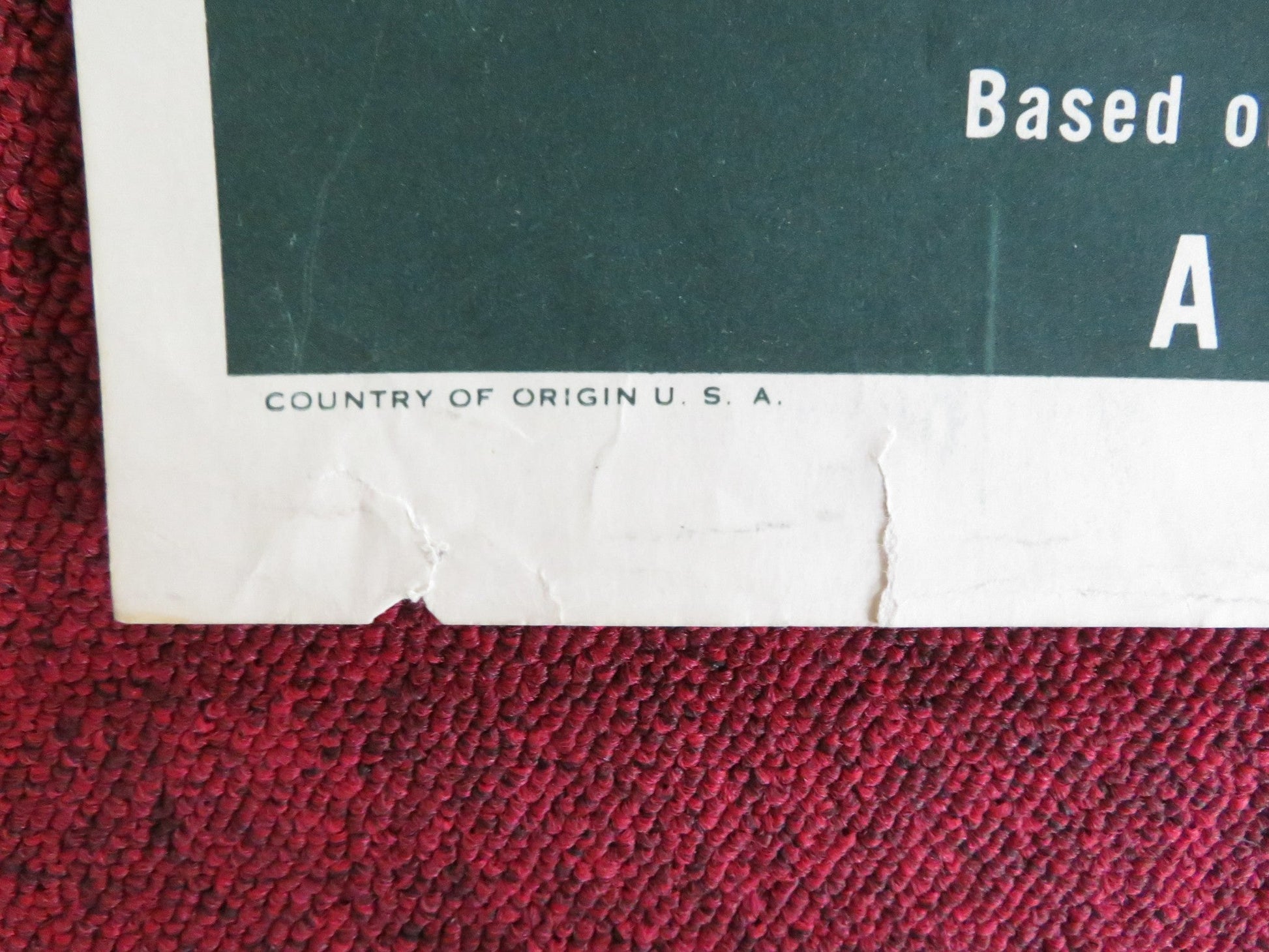 MOONSTRUCK MELODY US INSERT (14"x 36") POSTER DENNIS O'KEEFE CONSTANCE MOORE '53 Rendezvous Cinema Movie posters