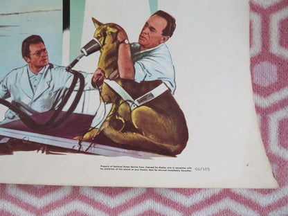MOONWOLF 30"x 40" ON CARD ROLLED POSTER CARL MOEHNER ANN SAVO R1966 Movie posters