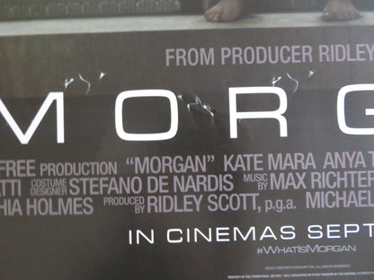 MORGAN UK QUAD (30"x 40") ROLLED POSTER ANYA TAYLOR - JOY KATE MARA 2016 Rendezvous Cinema Movie posters