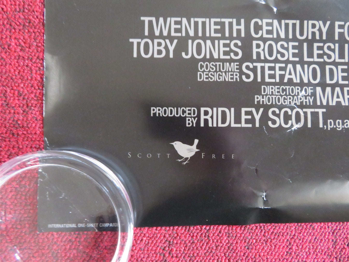 MORGAN US ONE SHEET ROLLED POSTER ANYA TAYLOR - JOY KATE MARA RIDLEY SCOTT 2016 Rendezvous Cinema Movie posters