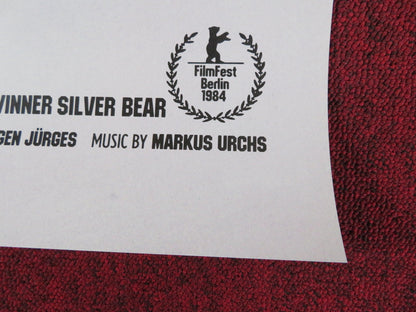 MORGEN IN ALABAMA US ONE SHEET ROLLED POSTER MAXMILIAN SCHELL LENA STOLZE 1984 Rendezvous Cinema Movie posters