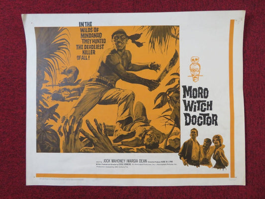 MORO WITCH DOCTOR US HALF SHEET (22"x 28") POSTER JOCK MAHONEY MARGIA DEAN 1964 Rendezvous Cinema Movie posters